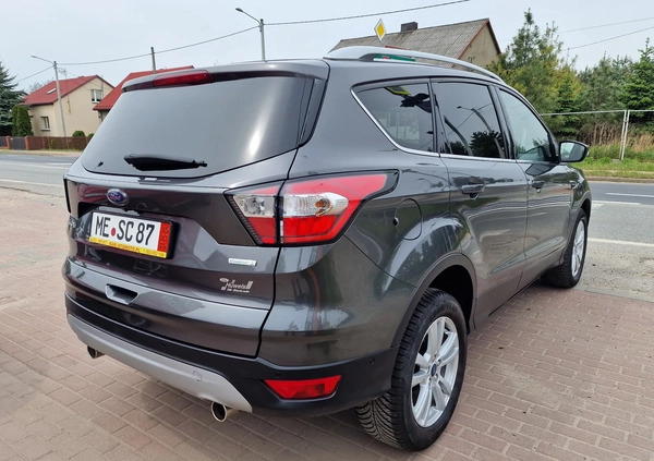 Ford Kuga cena 75900 przebieg: 50000, rok produkcji 2019 z Wieruszów małe 277